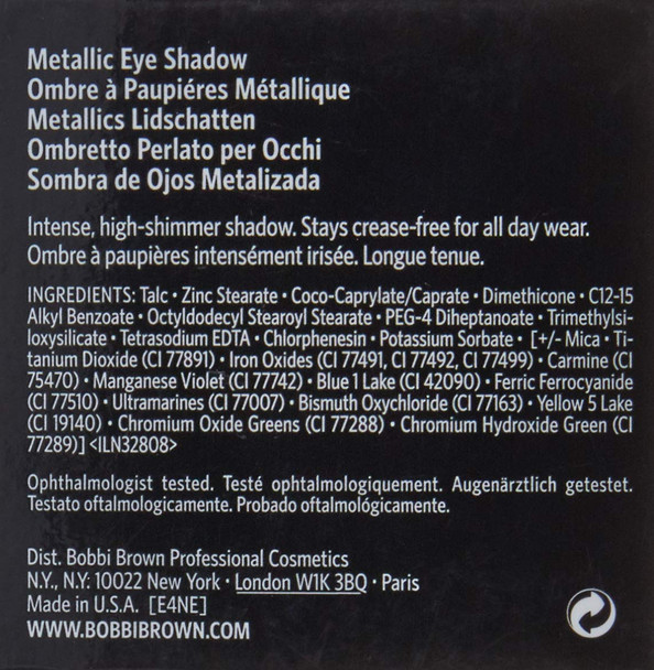 Bobbi Brown Metallic Eye Shadow - 6 Forest By Bobbi Brown for Women - 0.10 Oz Eye Shadow, 0.10 Oz