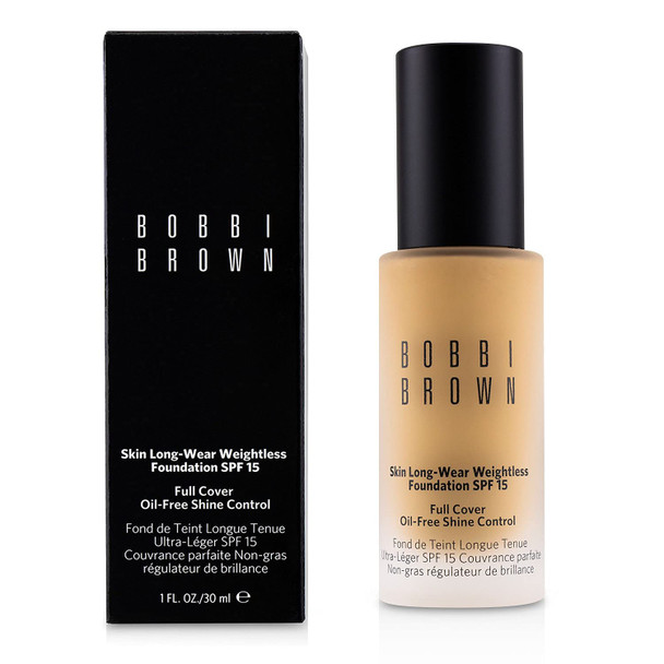 Bobbi Brown Skin Long-Wear Weightless SPF 15 Foundation, # 4 Natural, 1 Ounce