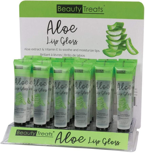 Aloe Lip Gloss, Case Pack of 24