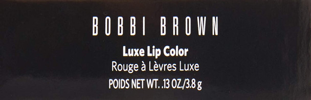 Bobbi Brown Luxe Lip Color Pink Bluff 7, Full Size, 0.13 Oz