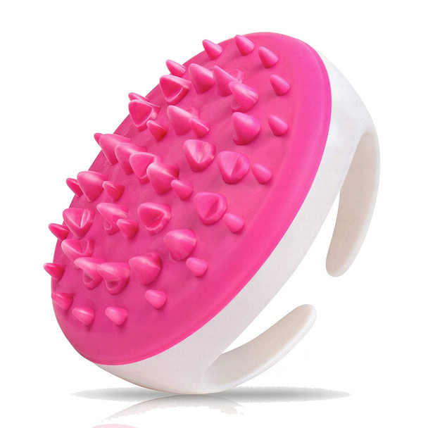 ArtNaturals Cellulite Massager Brush and Mitt - Natural Solution for Eliminating and Removing Cellulite on Arms, Legs, Thighs & Body - Ergonomic Design for Gentle & Effortless Massaging & Exfoliating
