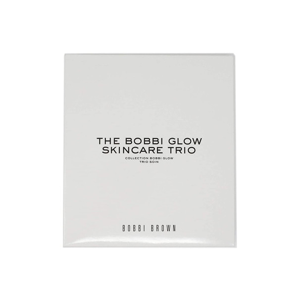 Bobbi Brown The Bobbi Glow Skincare Trio Set with Extra Face Oil, Radiance Boost Superfine Walnut Grain and Orange Oil Exfoliating Mask and Tinted Lip Balm