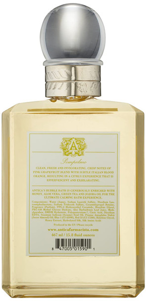 Antica Farmacista Bubble Bath, Grapefruit, 15.8 Fl Oz