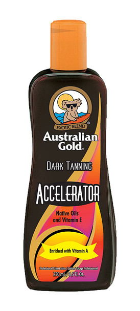 Australian Gold Dark Tanning Accelerator Lotion, 8.5 Fluid Ounce