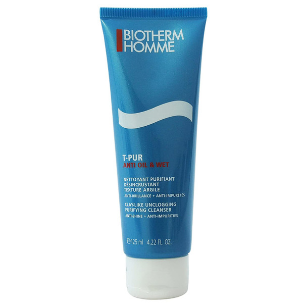 Biotherm Homme T-Pur Anti Oil & Wet Purifying Cleanser Cleanser For Men 4.22 oz