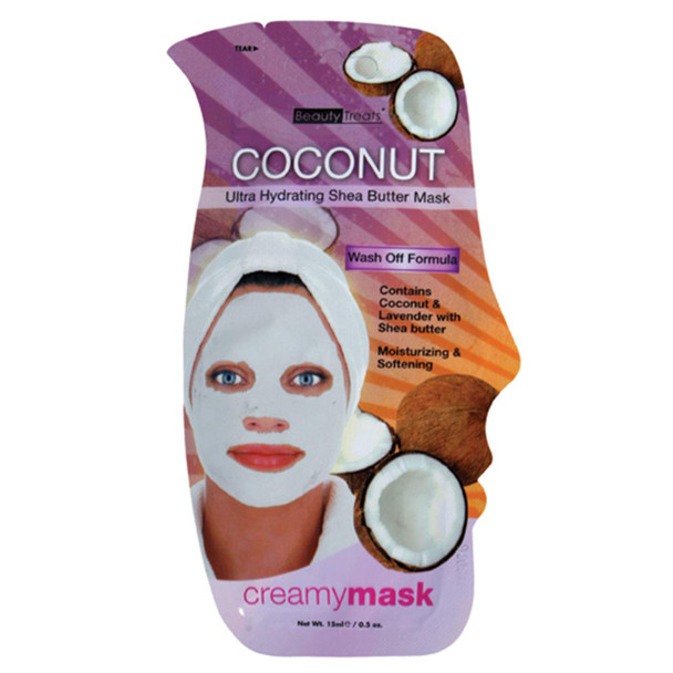 BEAUTY TREATS Coconut Ultra Hydrating Shea Butter Mask - Coconut