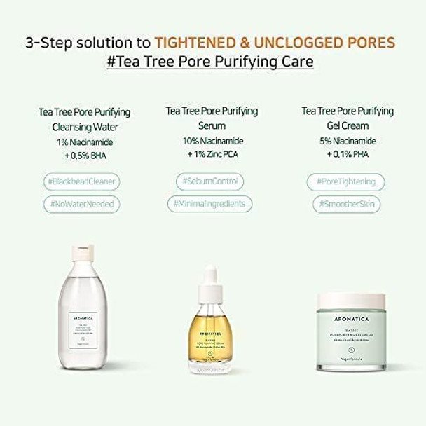 Tea Tree Pore Purifying Gel Cream +Tea Tree Pore Purifying Serum