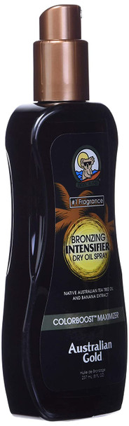 Australian Gold Bronzing Intensifier Dry Oil Spray, 8 Ounce | Colorboost Maximizer (AGDOBS)