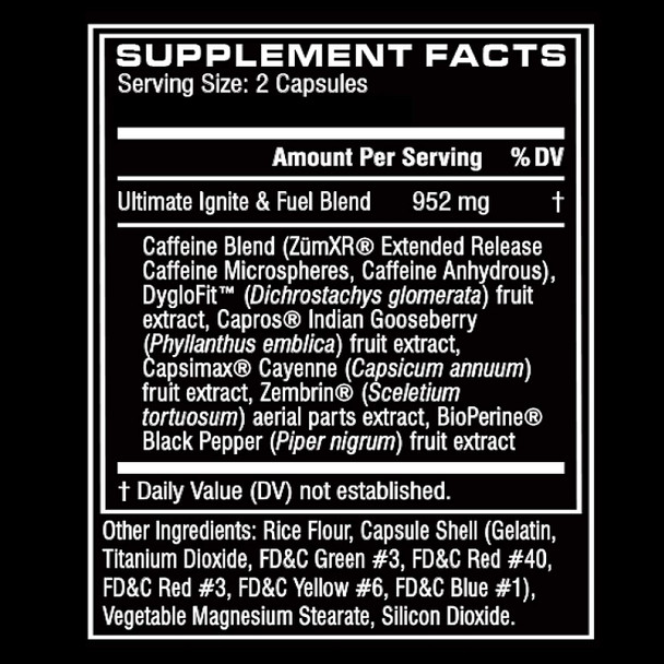 Cellucor Super HD Ultimate Thermogenic Fat Burner & Weight Loss Supplement with Caffeine and Natural Metabolism Boosters, 60 Count Capsules