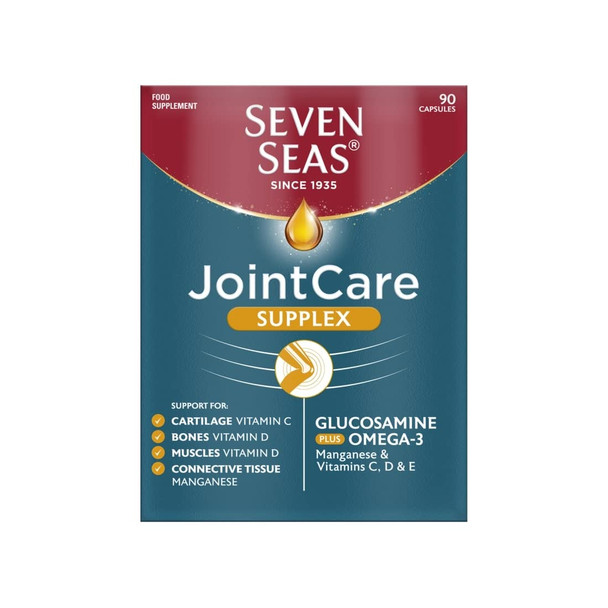 Seven Seas JointCare Supplements, Supplex, 90 High Strength Capsules