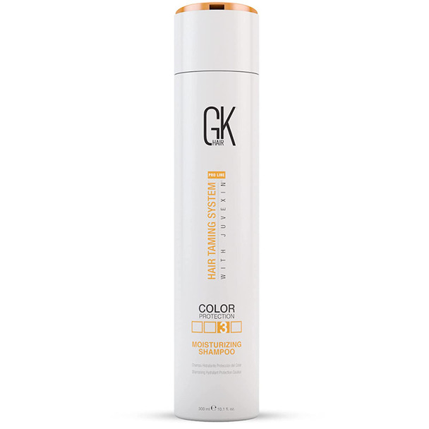 GK HAIR Global Keratin Moisturizing Shampoo (10.1 Fl Oz/300ml) for Hydrating Color Protection Dry Damage Curly Frizzy Thinning Color Treated Hair Repair Organic Paraben Sulfate Free All Hair Types