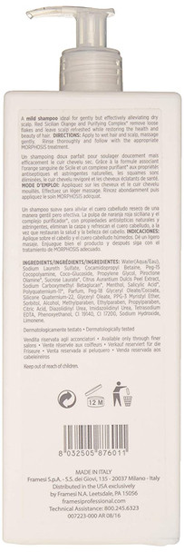 Framesi Morphosis Purifying Shampoo, Dry Scalp Shampoo