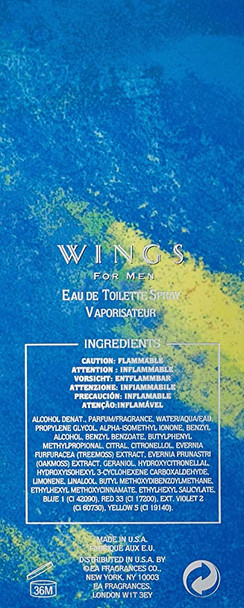 Wings By: Giorgio Beverly Hills 3.4 oz EDT, Men's