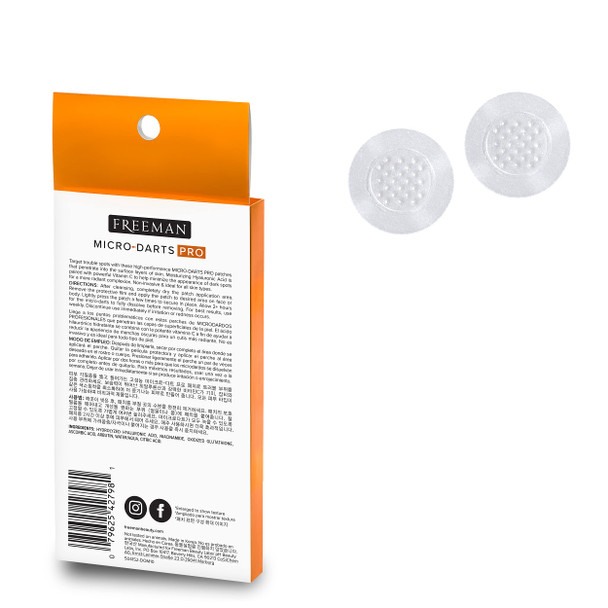 Freeman Micro-Darts Pro Skincare Variety Bundle, Undereye Patches For Dark Spot Remover & Face Wrinkle Patches, Hydrating & Brightening Skincare Product, Get Glowing Skin, 3 Count