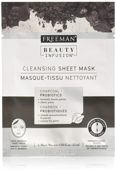 Freeman Beauty Infusion Mask Purifying Sheet (6 Pieces) Display