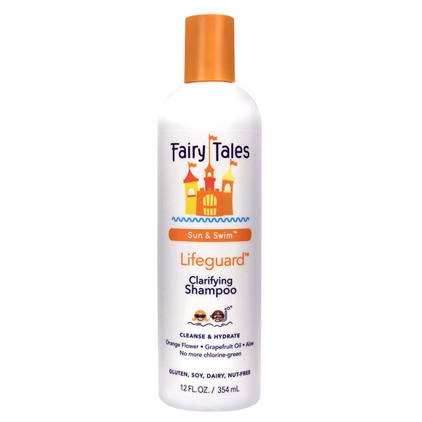 Fairy Tales Swim Shampoo for Kids - 12 oz | Made with Natural Ingredients in the USA | Chlorine Removal Swimmer Shampoo for Kids | No Parabens, Sulfates, or Synthetic dyes 2 Pack