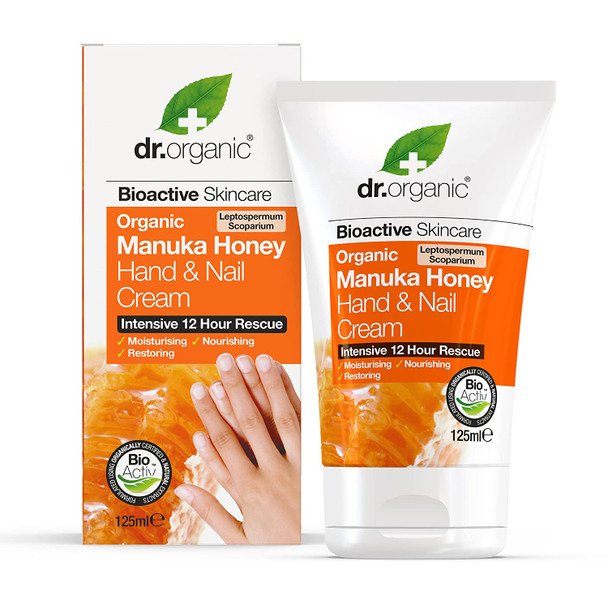 DR ORGANIC Manuka Honey Hand Cream, 0.16 kg