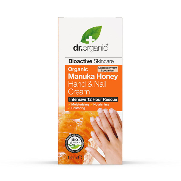 DR ORGANIC Manuka Honey Hand Cream, 0.16 kg