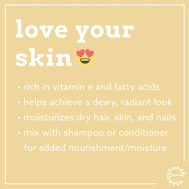 Eve Hansen USDA Certified Organic Argan Oil (4oz) | Pure Moroccan Argan Oil for Hair, Skin and Nails | Carrier Oil, Face Moisturizer, Body Oil, Dry Scalp Treatment and Hair Oil for Dry Hair and Damage
