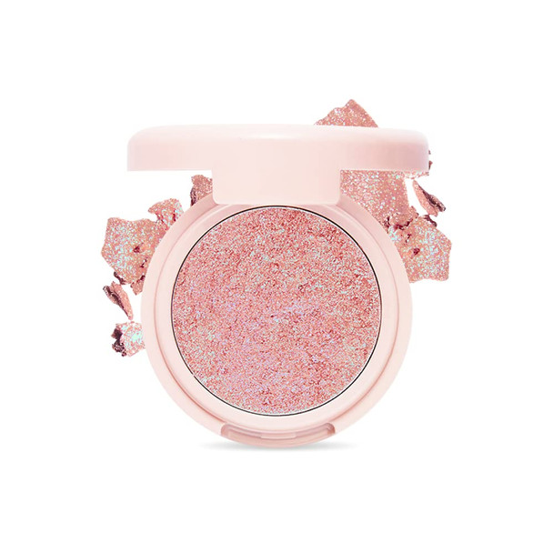 ETUDE Air Mousse Eyes (#PK001 Cherry Blossoms Popcorn)(21AD) | Metal Glitter Eyeshadow That Gives Out a Dazzling Sparkle Effect with Different Types of Pearls | K-beauty