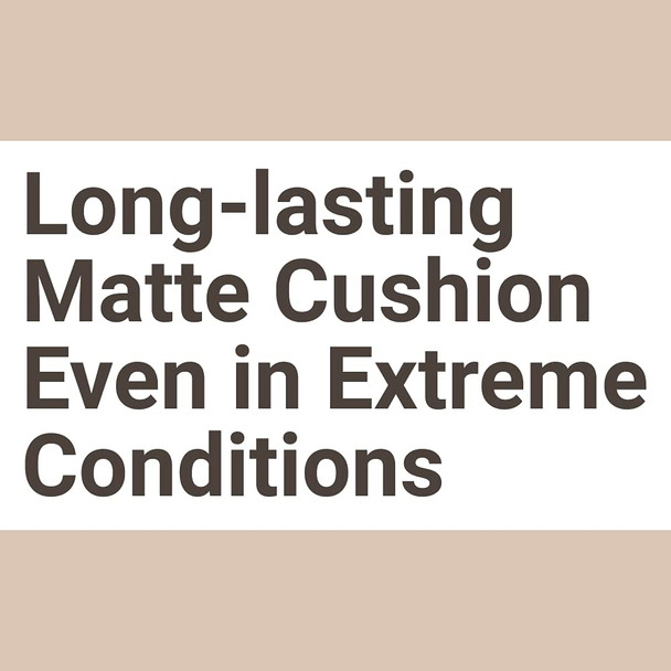 ETUDE Double Lasting Cushion Matte #21N1 Neutral Beige SPF50/PA++ | 24 Hours Long-lasting, Lightly Covers Your Face And Creates Clean, Soft Skin | Korean Makeup