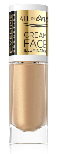 Eveline All IN One Creamy Face Illuminator Gold Colour 8ml