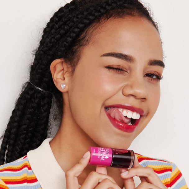 ETUDE Dear Darling Water Tint Strawberry Ade (21AD) | Bright Vivid Color Lip Tint with Moisturizing Pomegranate & Grapefruit Extract to Hydrate your Lips