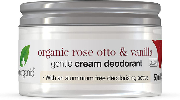 Rose Otto & Vanilla Gentle Cream Deodorant