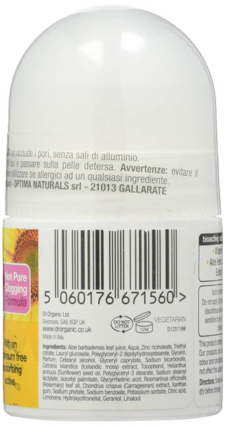DR. ORGANIC Vitamin E Roll-On 50ml
