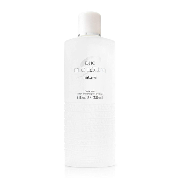 DHC Mild Lotion, Hydrating Liquid Lotion, Moisturizing, Calm and Soothe Sensitive Skin, Alcohol-Free, Frangrance and Colorant Free, Ideal for Sensitive Skin, 6 fl. oz.
