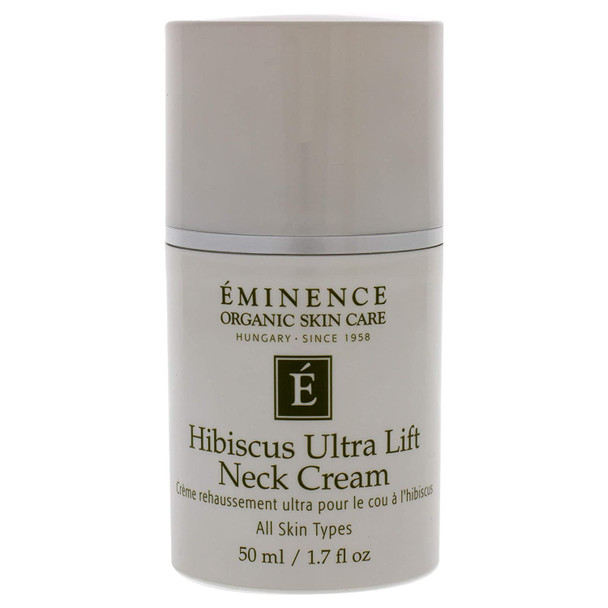 Eminence Organic Skincare Hibiscus Ultra Lift Neck Cream, 1.7 Ounce (1324/EM)