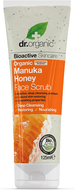 Organic Doctor Manuka Honey Face Scrub, 4.2 Fluid Ounce