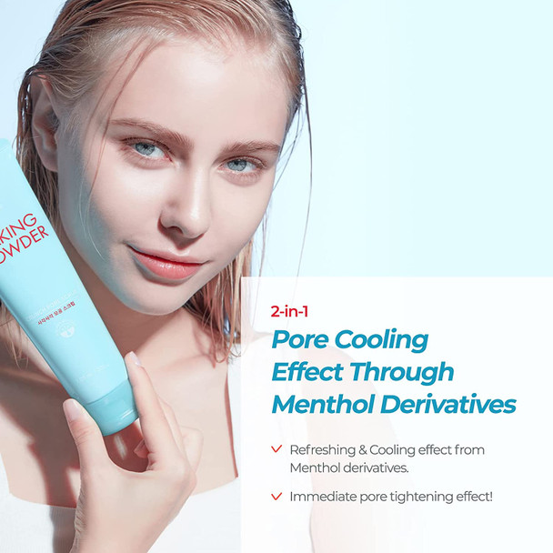 ETUDE Baking Powder Crunch Pore Scrub (0.25fl.oz x 24ea Pouch) | Korean Deep Pore Skin Care | Pore Cleansing Effect | Exfoliate & Moisturize Skin