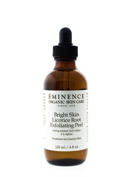 Eminence Organic Skincare Bright Skin Licorice Root Exfoliating Peel, 4 Ounce