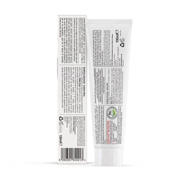 Dr Organic Extra Whitening Charcoal Toothpaste 100ml