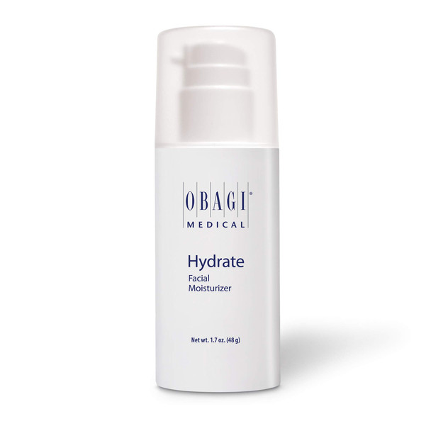 Obagi Hydrate Facial Moisturizer with Hydromanil for Long-Lasting Moisture Protection - Contains Shea Butter, Mango Butter, and Avocado Oil 1.7 oz. Pack of 1