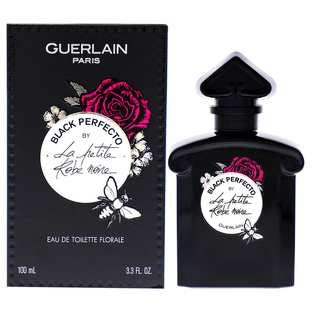 Guerlain La Petite Robe Noire Black Perfecto Eau De Toilette Florale Spray for Women 1.6 Ounces Guerlain La Petite Robe Noire Black Perfecto Eau De Toilette Florale Spray for Women 1.6 Ounces