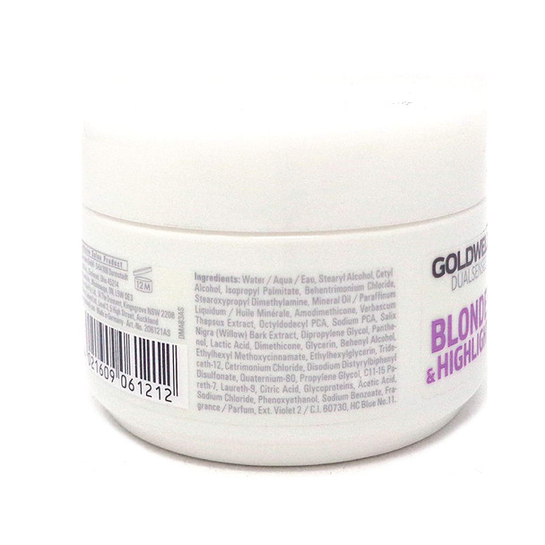 Goldwell Dualsenses Blondes & Highlights Anti-Yellow 60sec Treatment 6.8oz, 200mL