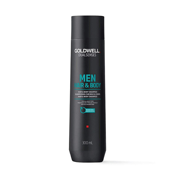 Goldwell Dualsenses Men Hair and Body Shampoo 300ml, 10.1 oz