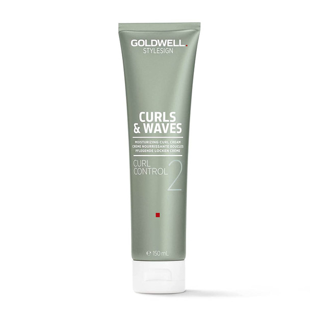 Goldwell StyleSign Curls & Waves Curl Control 2 Moisturizing Curl Cream for Healthy, Defined Curls 150mL