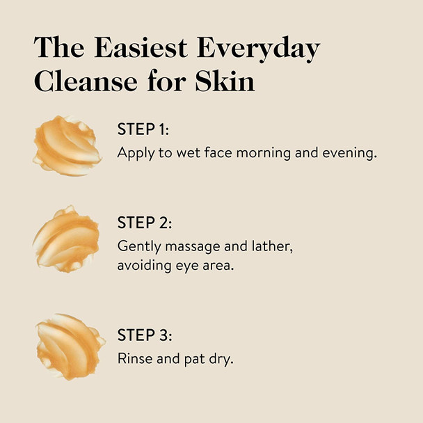 goop Cloudberry Exfoliating Jelly Cleanser | Light Citrusy-Vetiver Scent | 4 fl oz | Exfoliating Face Wash to Cleanse, Smooth, and Brighten Skin | Paraben and Silicone Free