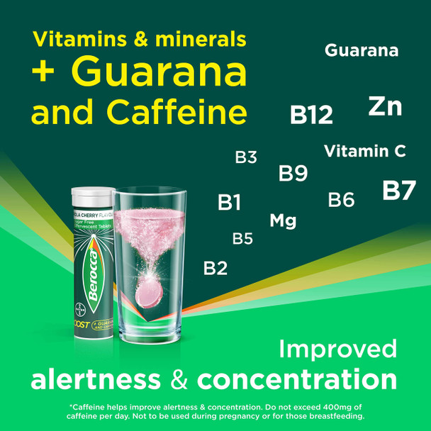 Berocca Boost Effervescent 20 Tablets