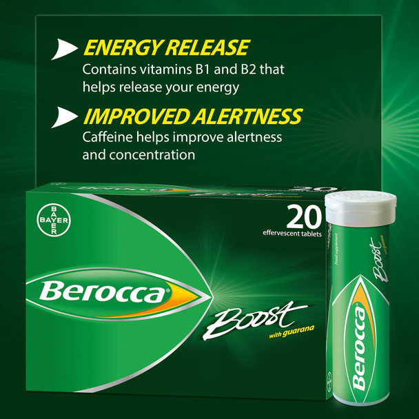 Berocca Boost Effervescent 20 Tablets