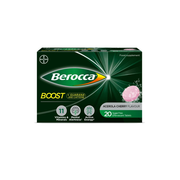 Berocca Boost Effervescent 20 Tablets