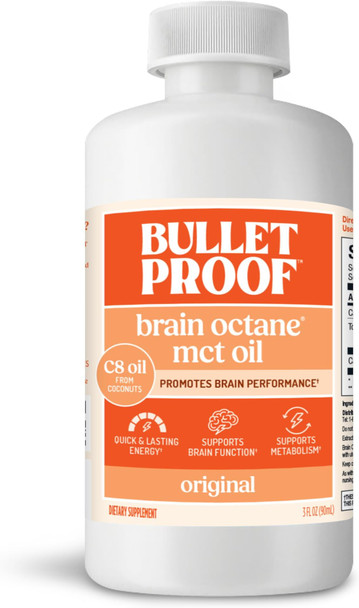 Bulletproof Brain Octane C8 MCT Oil 90 ml