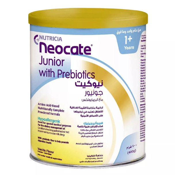 Nutricia Neocate Junior With Prebiotics Vanilla Powder 400 g