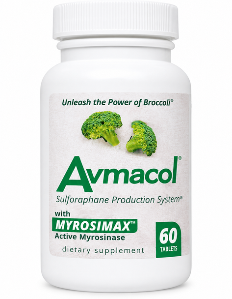 AVMACOL Sulforaphane Supplement with Myrosinase 60Tablets