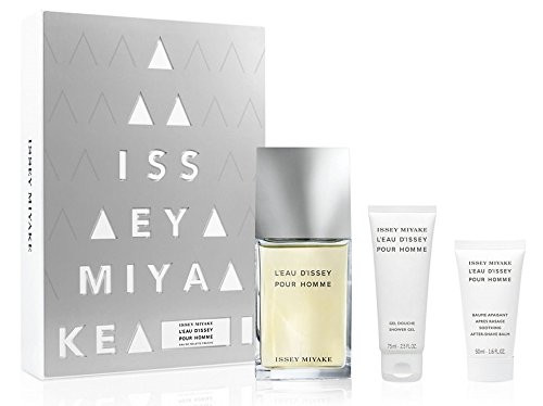 L'Eau D'Issey Pour Homme Fraiche by Issey Miyake Eau de Toilette Spray 100ml, Shower Gel 75ml & Aftershave Balm 50ml