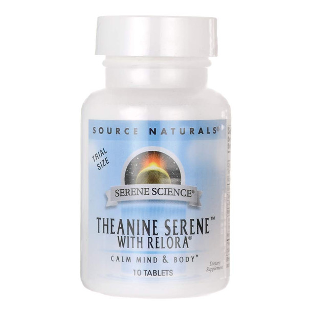 Source Naturals Theanine Serene with Relora Tablets, 10 Count