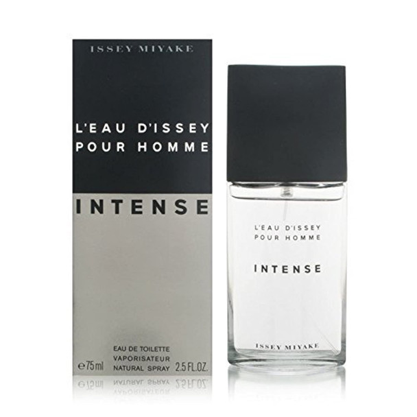 L'EAU D'ISSEY POUR HOMME INTENSE by Issey Miyake for MEN: EDT SPRAY 2.5 OZ